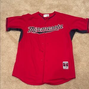 Minnesota Twins Red Baseball Jersey